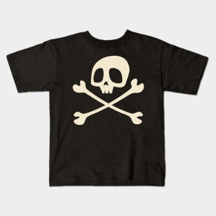Jolly Roger Skull and Crossbones Kids T-Shirt